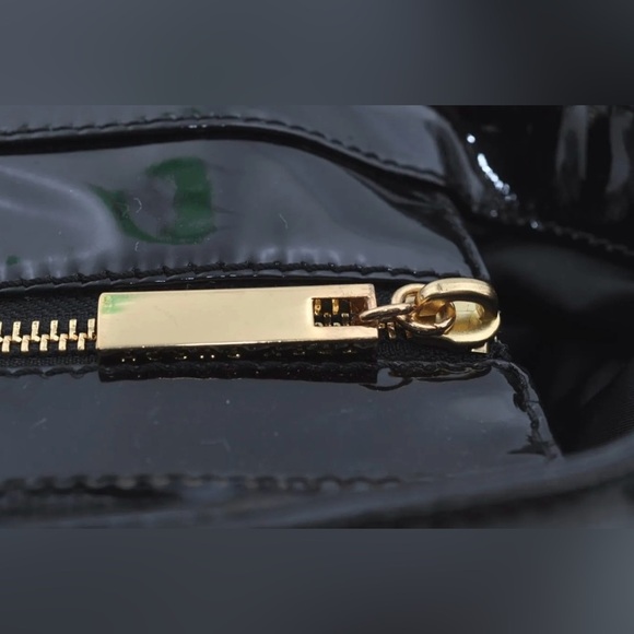 Tory Burch Patent Leather Trimmed Nylon Tote Bag - Picture 10 of 13